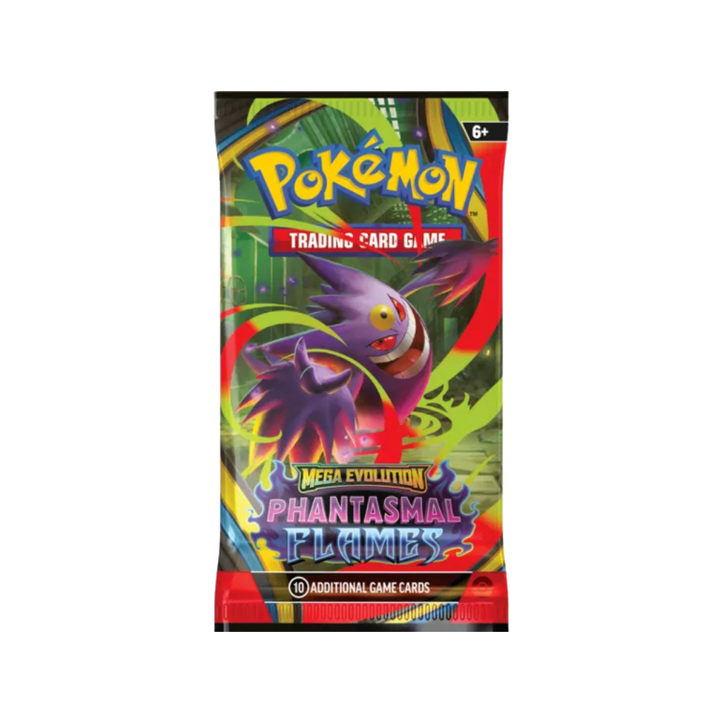 Pokémon Trading Card Game (TCG): Mega Evolution Phantasmal Flames Booster Pack Assortment